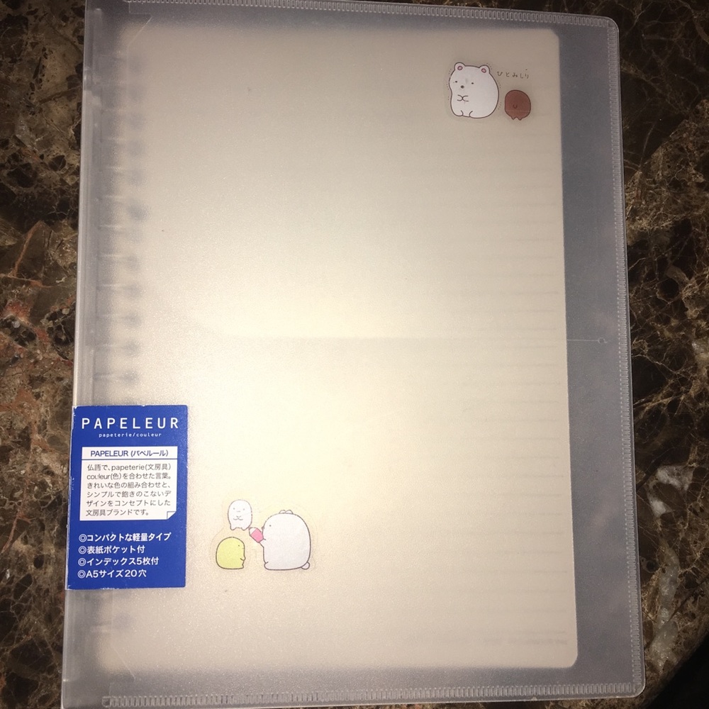 Japanese small notebook